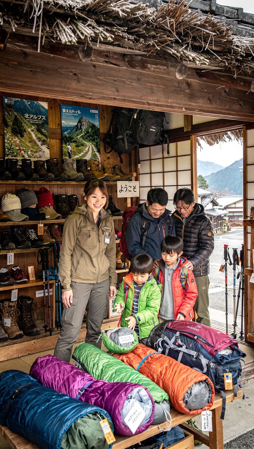 ハイキング中に撮影された絶景の山頂からの眺め